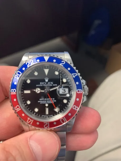 Wonderful Replica Rolex Gmt-master II 16710 Caliber 3185 Automatic Movement 40mm Steel Case Mens/unisex Watch - Image 3