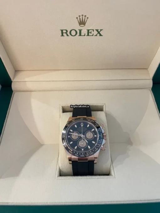 Popular Fake Rolex Daytona 116515ln Caliber 4130 Automatic Movement 40mm Rose Gold Case Mens/unisex Watch