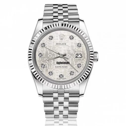 High-end Fake Rolex Lady-datejust 68274 Automatic Movement 31mm Steel Case Womens Watch