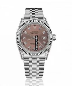 Best Fake Rolex Oyster Perpetual Lady Date 69160 Automatic Movement 26mm Steel Case Womens Watch