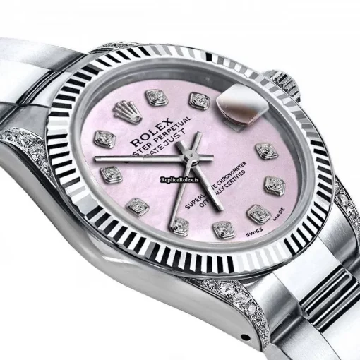 Amazing Replica Rolex Lady-datejust 68274 Automatic Movement 31mm Steel Case Womens Watch - Image 2