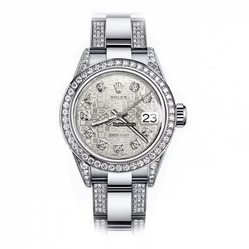 Wholesale Replica Rolex Lady-datejust 68274 Automatic Movement 31mm Steel Case Womens Watch