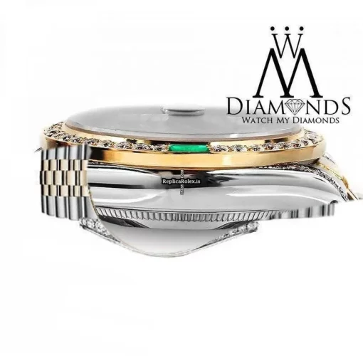 Nice Fake Rolex Lady-datejust 69173 Automatic Movement 26mm Gold/steel Case Womens Watch