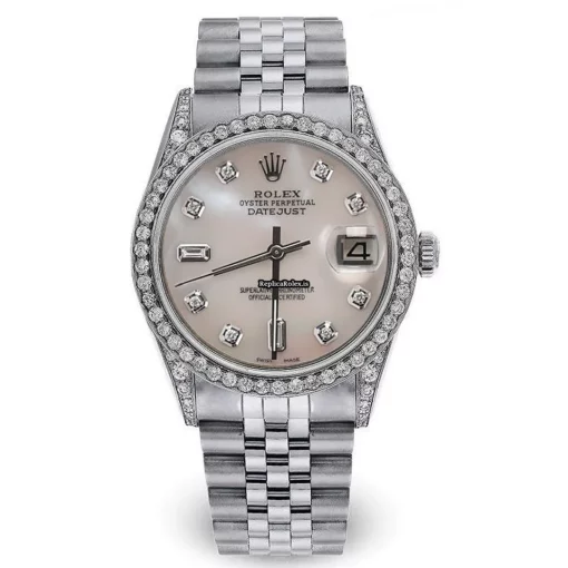Beautiful Fake Rolex Datejust 16014 Automatic Movement 36mm Steel Case Mens/unisex Watch