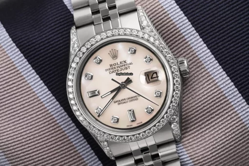 Beautiful Fake Rolex Datejust 16014 Automatic Movement 36mm Steel Case Mens/unisex Watch - Image 2