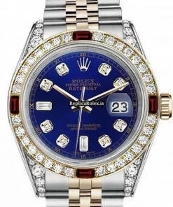 Pleasing Copies Rolex Lady-datejust 69173 Automatic Movement 31mm Gold/steel Case Womens Watch