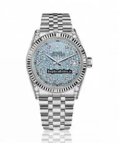 Reliable Fake Rolex Oyster Perpetual Lady Date 69160 Automatic Movement 26mm Steel Case Womens Watch