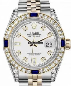 Best Fake Rolex Datejust 16013 Automatic Movement 36mm Gold/steel Case Mens/unisex Watch