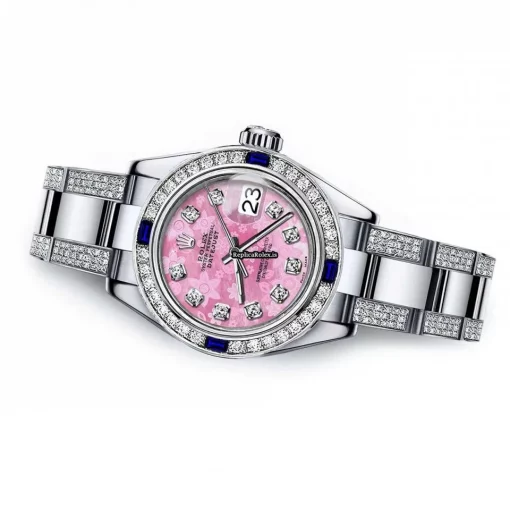 Top Replica Rolex Lady-datejust 68274 Automatic Movement 31mm Steel Case Womens Watch - Image 2