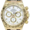 Durable Replica Rolex Daytona 116518 Automatic Movement 40mm Yellow Gold Case Watch