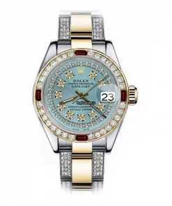 Epic Replica Rolex Lady-datejust 68273 Automatic Movement 31mm Gold/steel Case Womens Watch