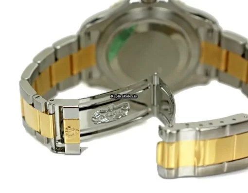 Fabulous Replica Rolex Yacht-master 40 16623 Caliber 3135 Automatic Movement 40mm Gold/steel Case Mens/unisex Watch - Image 6