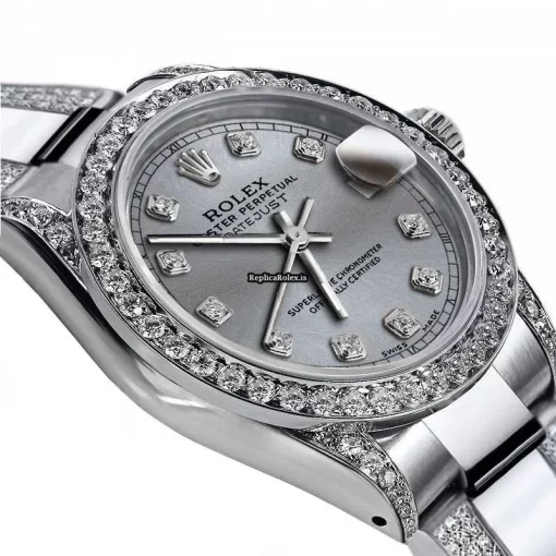 Distinctive Fake Rolex Datejust 16030 Automatic Movement 36mm Steel Case Mens/unisex Watch - Image 2