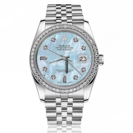 Lovely Fake Rolex Lady-datejust 69173 Automatic Movement 26mm Steel Case Womens Watch