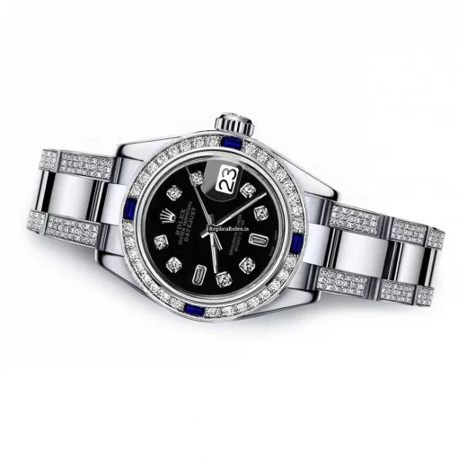 Swiss Imitation Rolex Lady-datejust 68274 Automatic Movement 31mm Steel Case Womens Watch - Image 2