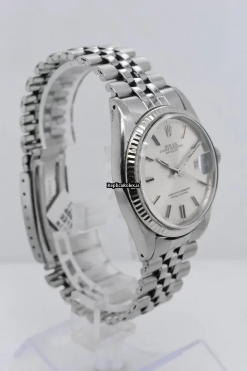Superior Fake Rolex Datejust 1601 Caliber 1570 Automatic Movement 36mm Steel Case Mens/unisex Watch - Image 3