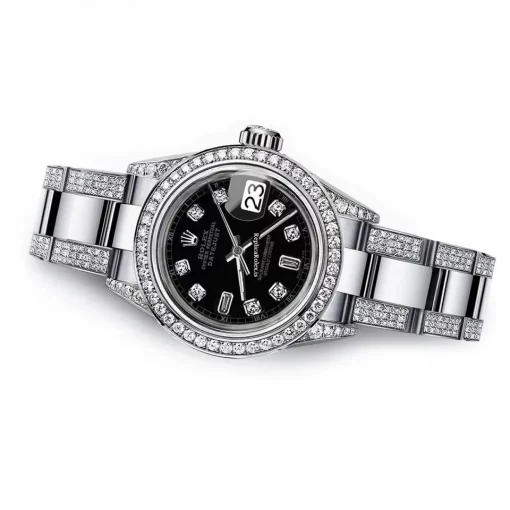 Fantastic Fake Rolex Lady-datejust 68274 Automatic Movement 31mm Steel Case Womens Watch - Image 3