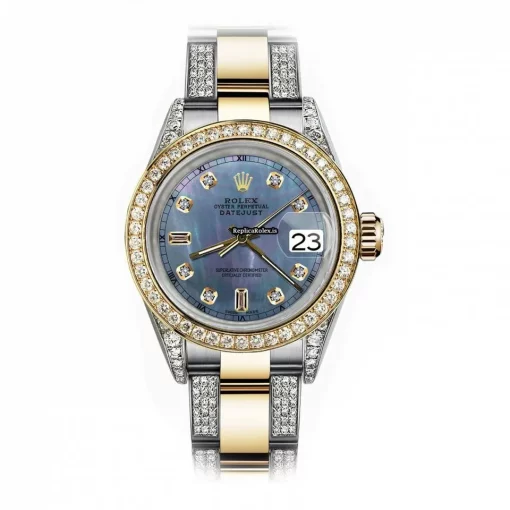 Fantastic Replica Rolex Datejust 16013 Automatic Movement 36mm Gold/steel Case Mens/unisex Watch