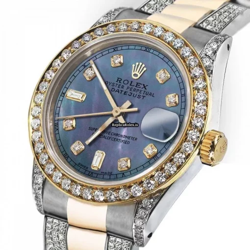 Fantastic Replica Rolex Datejust 16013 Automatic Movement 36mm Gold/steel Case Mens/unisex Watch - Image 2