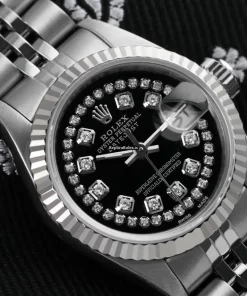 Wonderful Replica Rolex Oyster Perpetual Lady Date 69160 Automatic Movement 26mm Steel Case Womens Watch