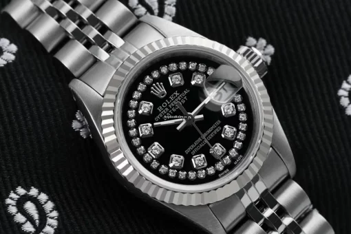 Wonderful Replica Rolex Oyster Perpetual Lady Date 69160 Automatic Movement 26mm Steel Case Womens Watch