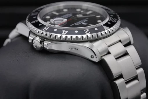 Incredible Copy Rolex Gmt-master II 16710 40mm Steel Case Watch - Image 4