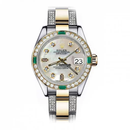 Appealing Replica Rolex Datejust 16013 Automatic Movement 36mm Gold/steel Case Mens/unisex Watch