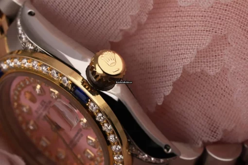 Offering Replica Rolex Lady-datejust 69173 Automatic Movement 26mm Gold/steel Case Womens Watch - Image 2