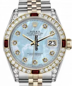 Affordable Replica Rolex Lady-datejust 69173 Automatic Movement 26mm Gold/steel Case Womens Watch