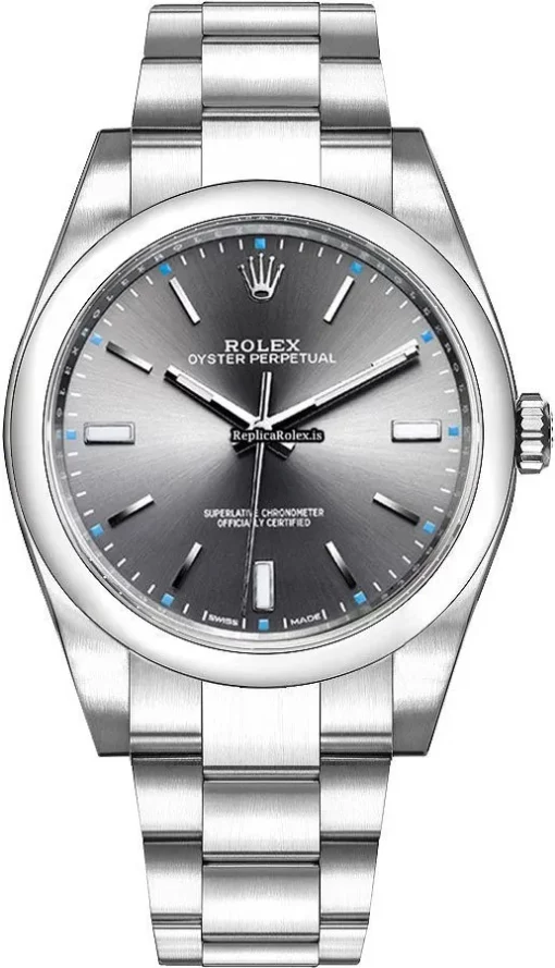 Neat Clone Rolex Oyster Perpetual 39 114300-drhoso Caliber 3132 Automatic Movement 39mm Steel Case Watch