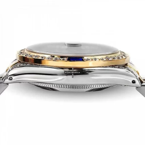 Lovely Replica Rolex Lady-datejust 69173 Automatic Movement 26mm Gold/steel Case Womens Watch - Image 4