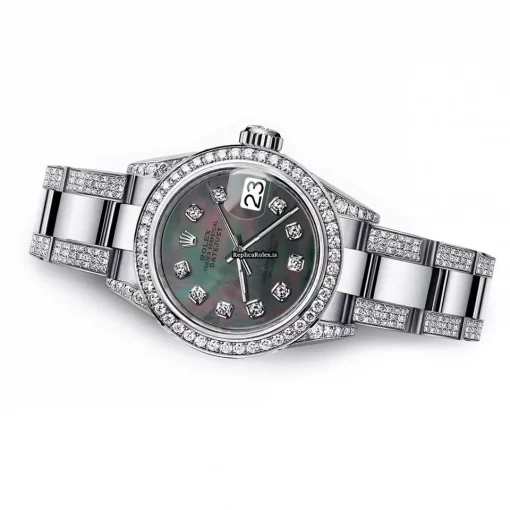 Beautiful Replica Rolex Datejust 16030 Automatic Movement 36mm Steel Case Mens/unisex Watch - Image 3