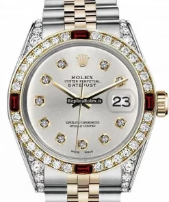 Wonderful Replica Rolex Lady-datejust 69173 Automatic Movement 31mm Gold/steel Case Womens Watch