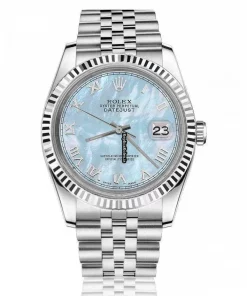 Luxury Replicas Rolex Oyster Perpetual Lady Date 69160 Automatic Movement 26mm Steel Case Womens Watch