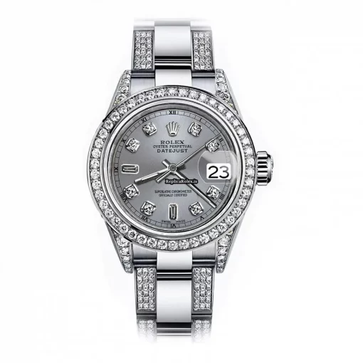 Excellent Replica Rolex Lady-datejust 68274 Automatic Movement 31mm Steel Case Womens Watch