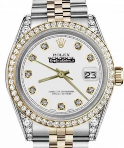 Aaa Fake Rolex Datejust 16013 Automatic Movement 36mm Gold/steel Case Mens/unisex Watch