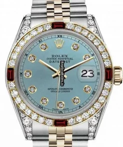 Pleasing Knockoff Rolex Lady-datejust 69173 Automatic Movement 26mm Gold/steel Case Womens Watch
