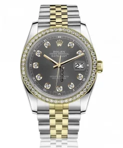 Excellent Replica Rolex Lady-datejust 69173 Automatic Movement 26mm Gold/steel Case Womens Watch