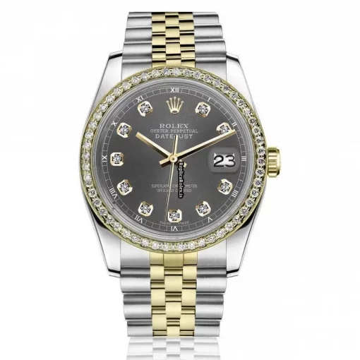 Excellent Replica Rolex Lady-datejust 69173 Automatic Movement 26mm Gold/steel Case Womens Watch