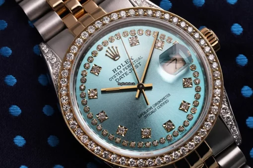 Top Fake Rolex Datejust 16013 Automatic Movement 36mm Gold/steel Case Mens/unisex Watch