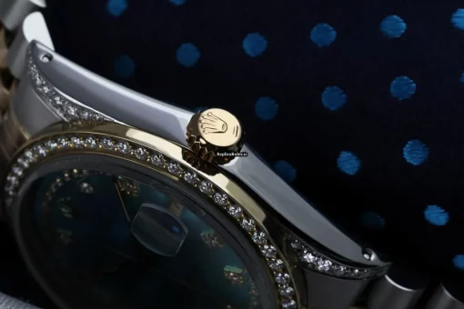 Top Fake Rolex Datejust 16013 Automatic Movement 36mm Gold/steel Case Mens/unisex Watch - Image 2