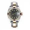 Well Made Replica Rolex Lady-datejust 69173 Automatic Movement 26mm Gold/steel Case Womens Watch