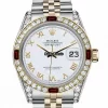 Ideal Fake Rolex Lady-datejust 69173 Automatic Movement 26mm Gold/steel Case Womens Watch
