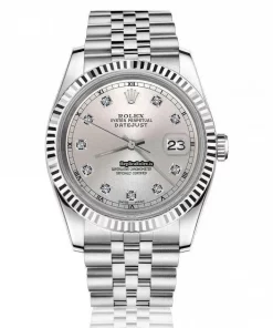 Excellent Fake Rolex Oyster Perpetual Lady Date 69160 Automatic Movement 26mm Steel Case Womens Watch