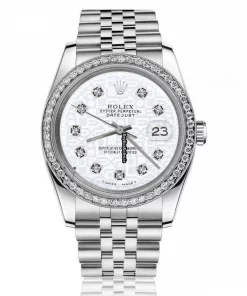 Cool Knockoff Rolex Datejust 16030 Automatic Movement 36mm Steel Case Mens/unisex Watch