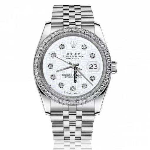Cool Knockoff Rolex Datejust 16030 Automatic Movement 36mm Steel Case Mens/unisex Watch