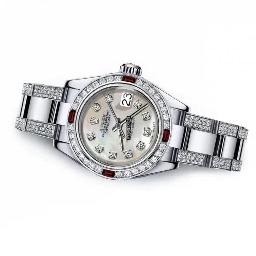 Wonderful Replica Rolex Lady-datejust 68274 Automatic Movement 31mm Steel Case Womens Watch - Image 2
