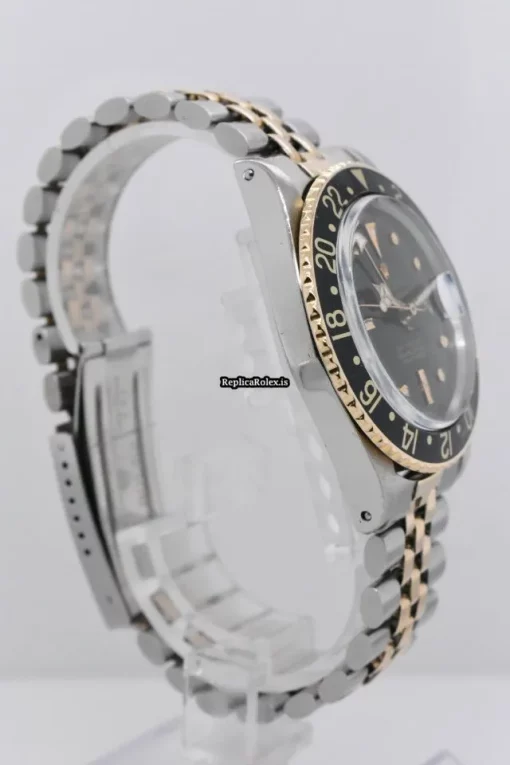 Fantastic Clone Rolex Gmt-master 16753 Caliber 3075 Automatic Movement 40mm Gold/steel Case Mens/unisex Watch - Image 3