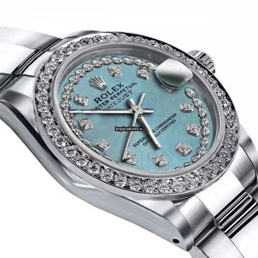 Amazing Replica Rolex Lady-datejust 68274 Automatic Movement 31mm Steel Case Womens Watch - Image 2