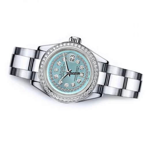 Amazing Replica Rolex Lady-datejust 68274 Automatic Movement 31mm Steel Case Womens Watch - Image 3